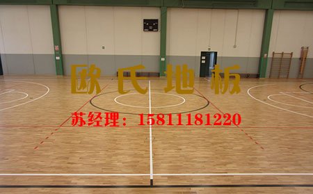 專業舞臺運動木地板生產過程