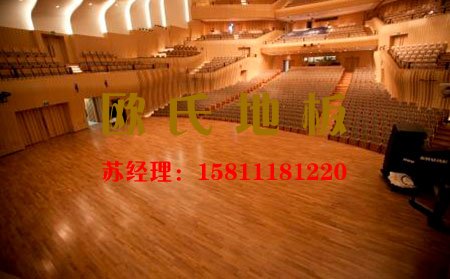 專業(yè)舞臺木地板特點和鋪裝前期準備