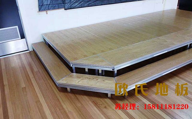 可以為您量身定制的舞臺木地板