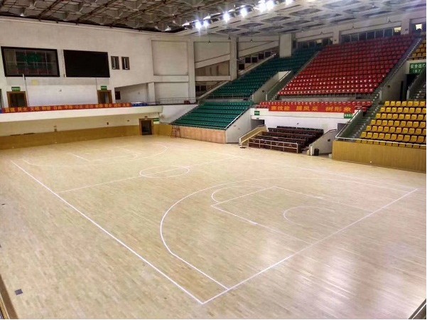  江蘇羽毛球館木地板廠家直銷室內羽毛球木地板廠家材質