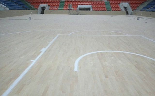 合肥體育運動木地板防水防滑措施專業體育木地板生產廠家直銷