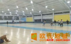 河南楓樺木籃球場地板圖片