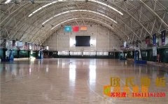 上海硬木企口籃球場地板結(jié)構(gòu)