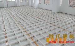 福建楓樺木籃球場地板安裝