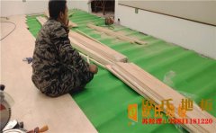 常見的舞臺地板怎么安裝