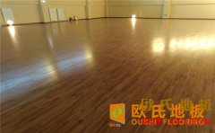 上海企口籃球場地板安裝