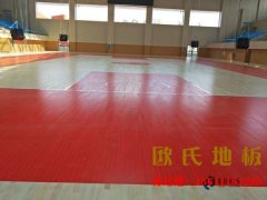 體育館籃球木地板完工后的回訪活動